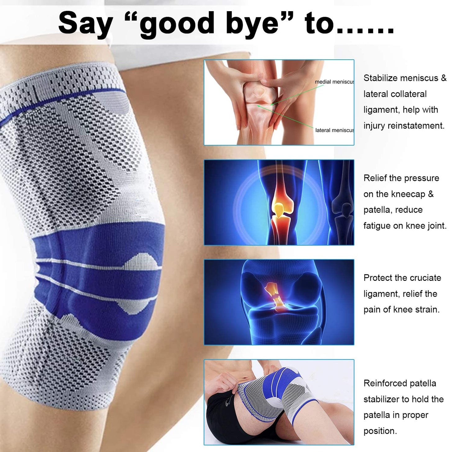 2 Genouillères de compression COLAPA™