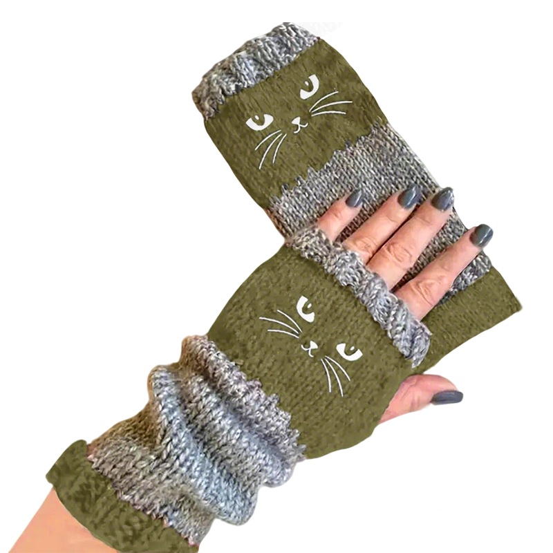 Zekear KittyKnits Mittens