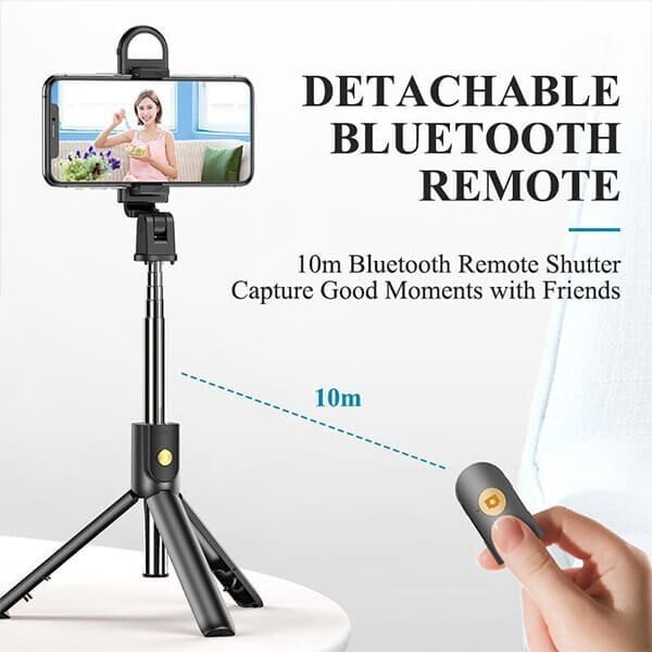 Perche à selfie Bluetooth sans fil 6 en 1