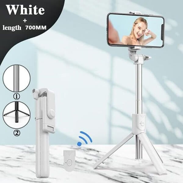 Perche à selfie Bluetooth sans fil 6 en 1