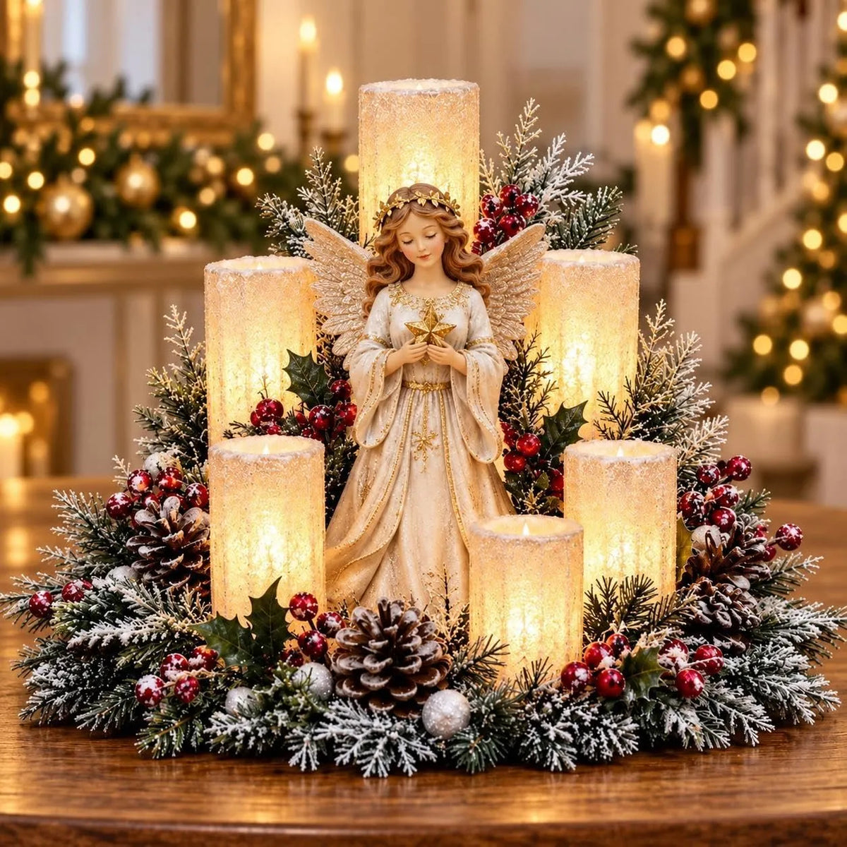 Esslyn™ Winter Glow Centerpiece