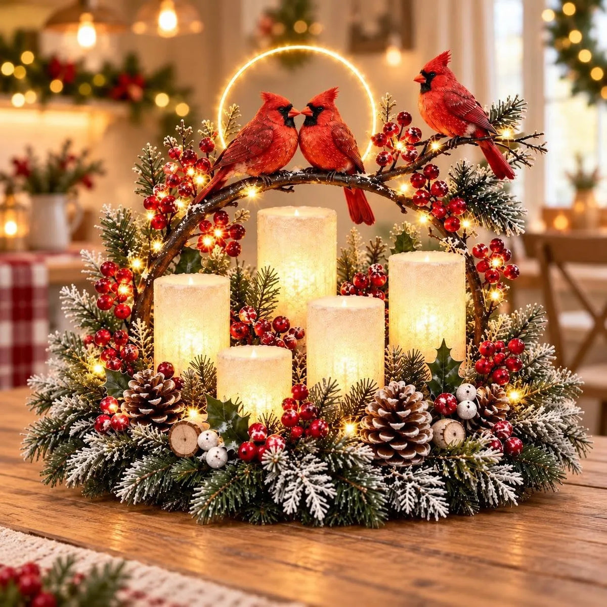 Esslyn™ Winter Glow Centerpiece