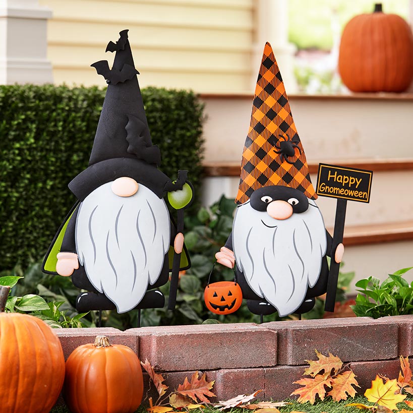 Gnomes d'automne ou d'Halloween