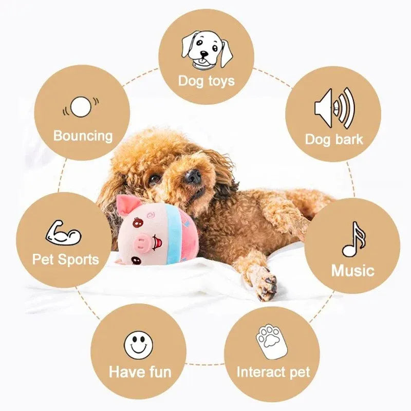 Jouet en peluche interactif PetsBoro Active Moving