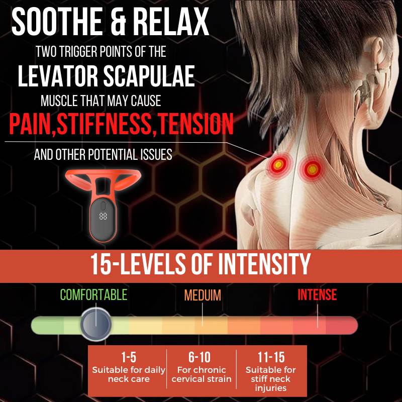 Appareil de drainage lymphatique pour le cou