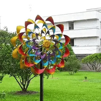 Sherem Flower Metal Wind Spinner