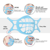 New 6th Generation Upgraded Version Silicone 3D Mask Bracket