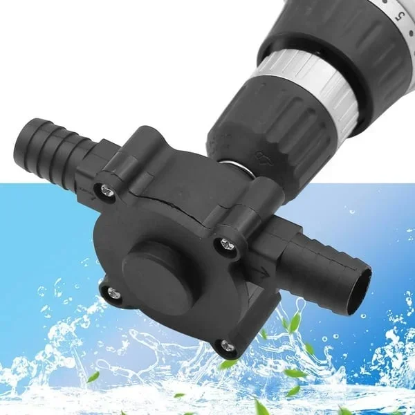 Pompe de transfert d'eau auto-amorçante pour perceuse électrique à main