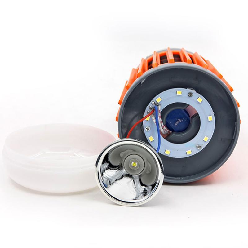 Lampe anti-moustiques solaire 2-en-1 LED USB