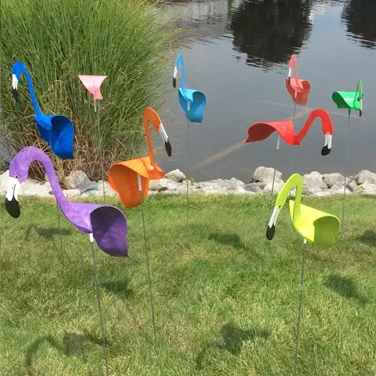 Sherem Metal Dancing Flamingos