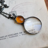 💐Hot Sale💖Magnifying Glass Pendant Necklace