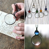 💐Hot Sale💖Magnifying Glass Pendant Necklace