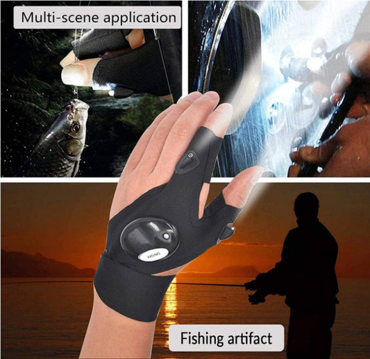 LED Flashlights Gloves