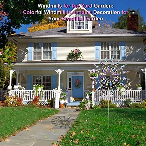 Éolienne métallique magique Sherem