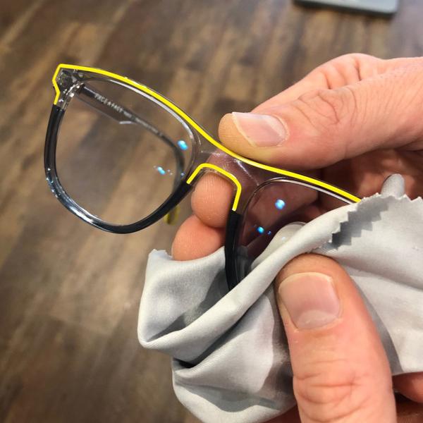 Chiffon réutilisable anti-buée pour lunettes