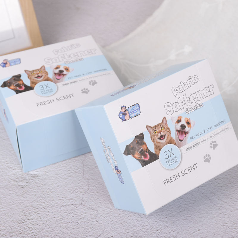 PetsBoro FurFree Dryer Sheets