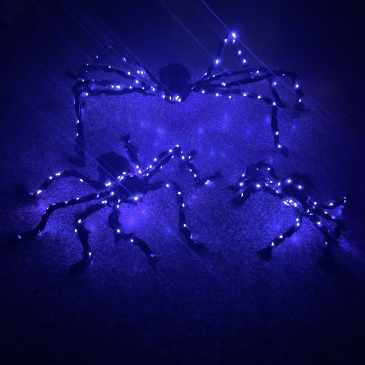 Araignée Lumineuse d'Halloween