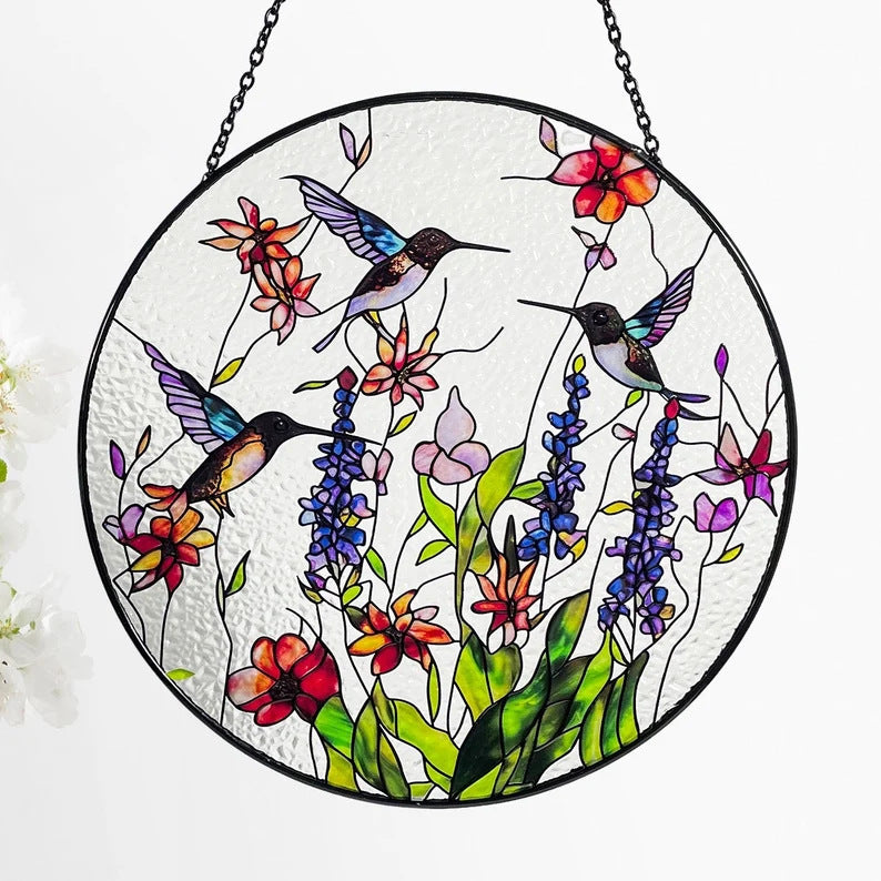 Décor de colibris Sherem SunStained