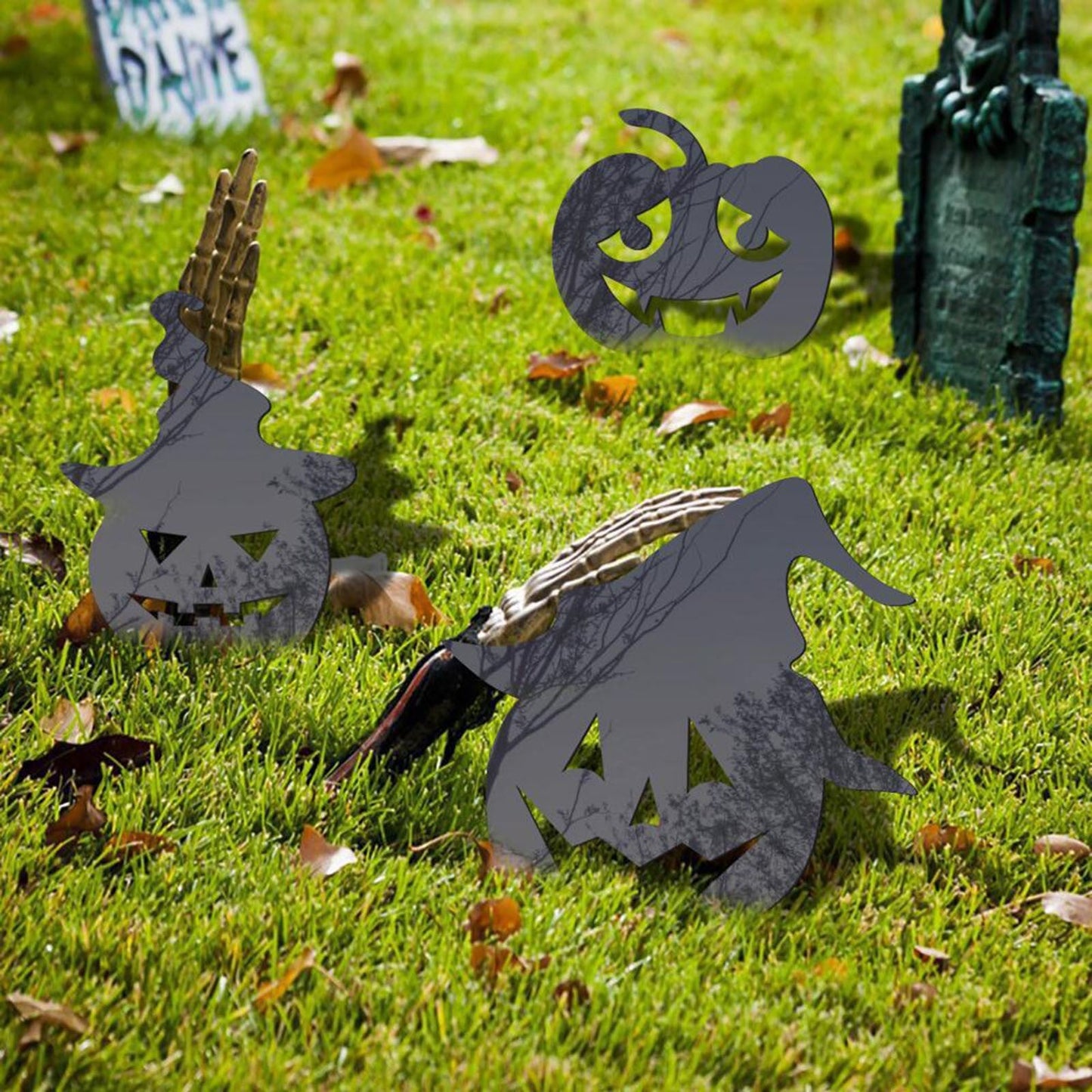 Décoration d'extérieur d'Halloween en acrylique pour jardin