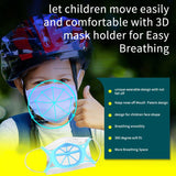 Kids 6th Generation Upgraded Version Silicone 3D Mask Bracket