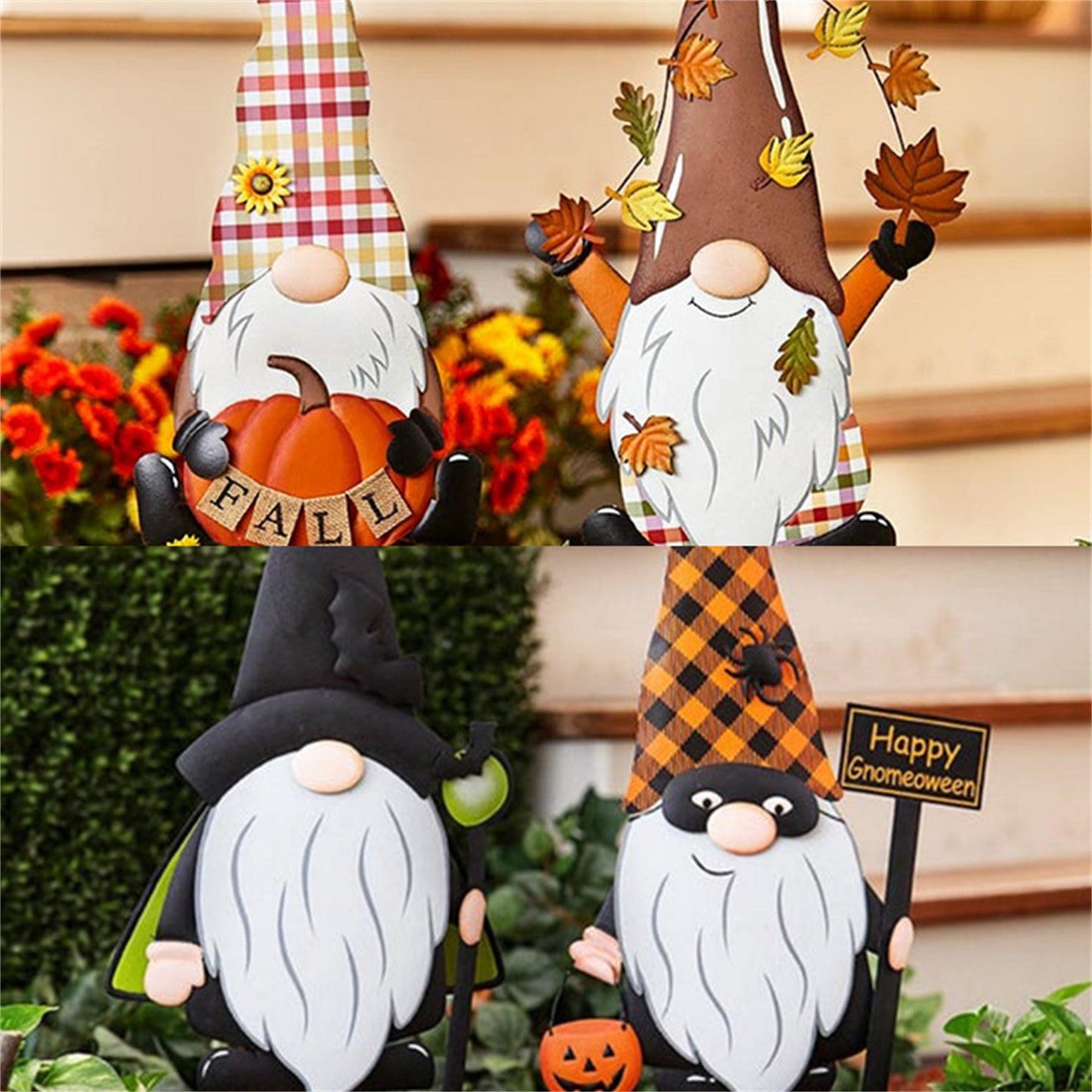 Gnomes d'automne ou d'Halloween