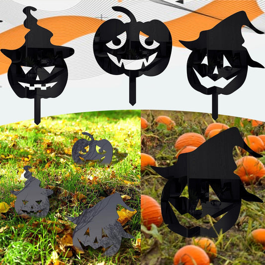 Décoration d'extérieur d'Halloween en acrylique pour jardin