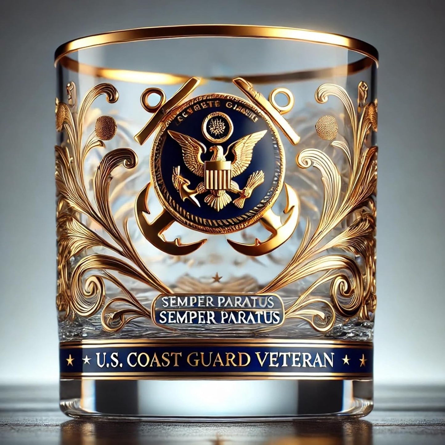 Verre hommage aux vétérans SheremArt