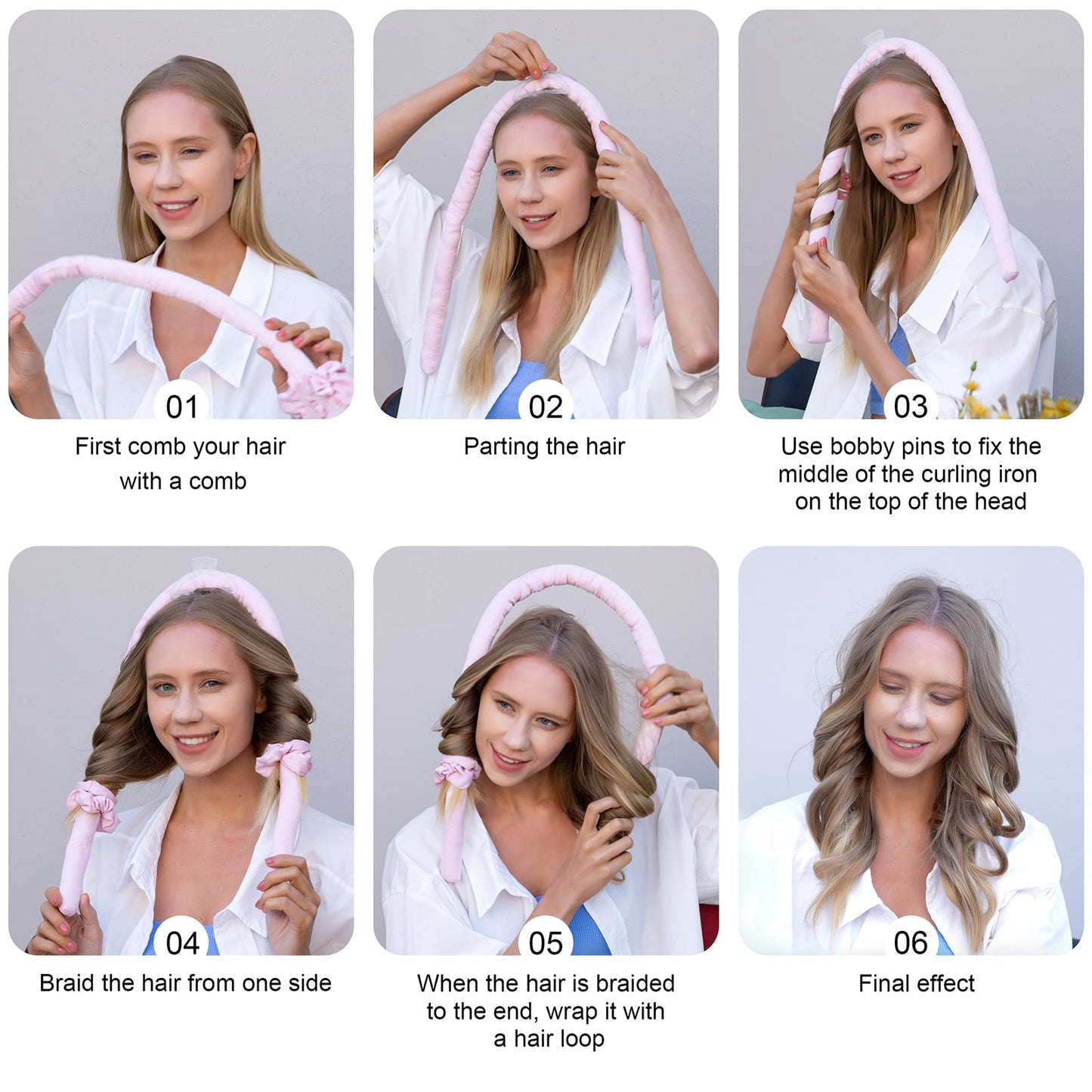 Bandeau de bouclage sans chaleur