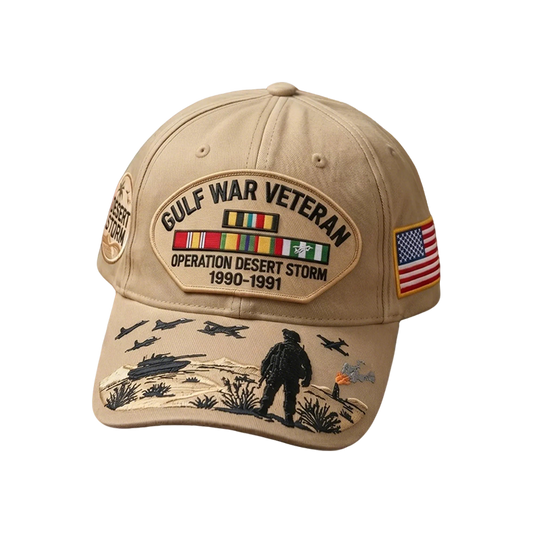 Casquette hommage aux vétérans de la guerre du Golfe d'Esslyn