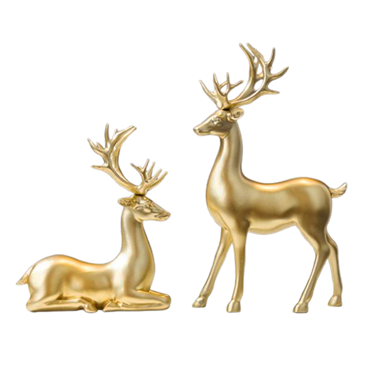 SheremArt Golden Reindeer