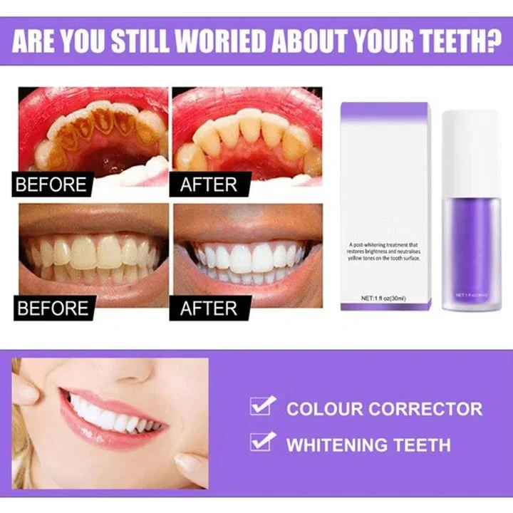SÉRUM CORRECTEUR DE COULEUR DES DENTS
