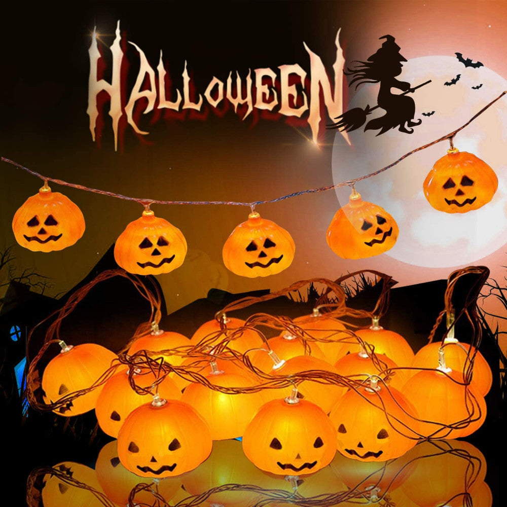Pumpkin Lights Halloween Decoration Light String Lights