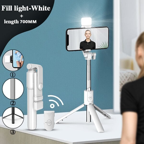 Perche à selfie Bluetooth sans fil 6 en 1