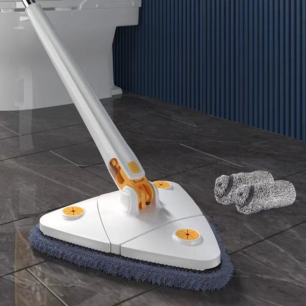 Serpillère de nettoyage réglable rotative à 360°