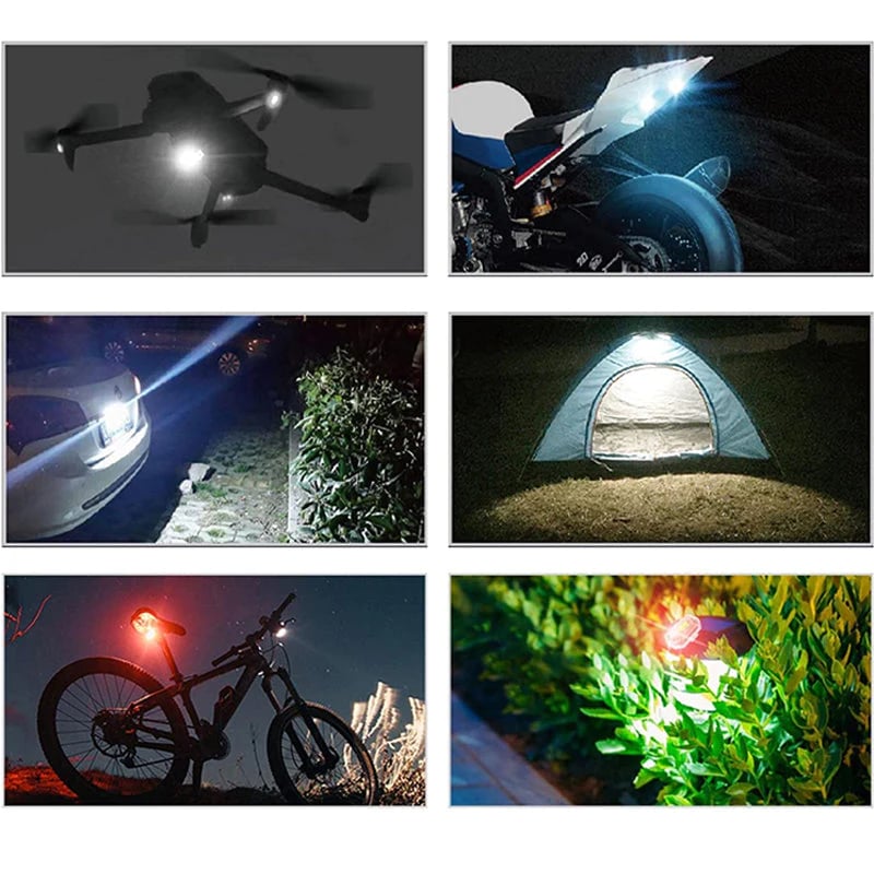 Lampe Stroboscopique LED Sans Fil Haute Luminosité