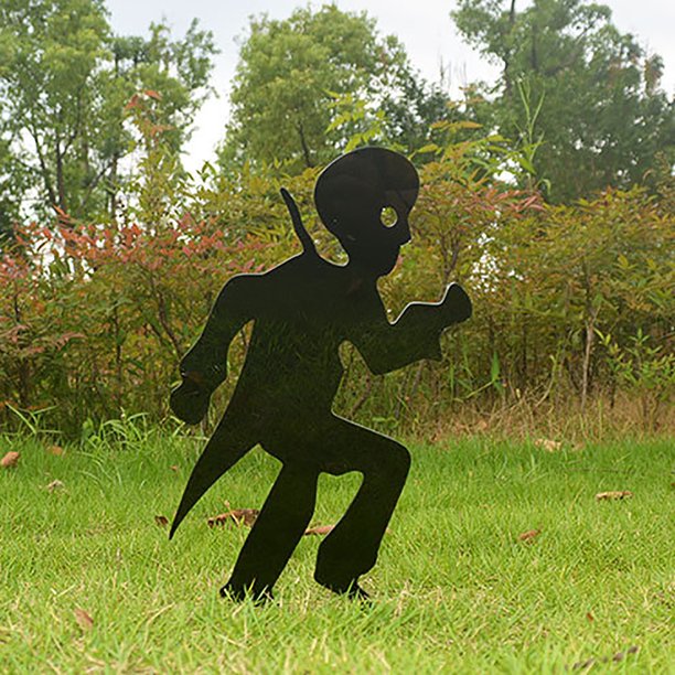 Décoration de jardin en acrylique Pile de jardin Halloween