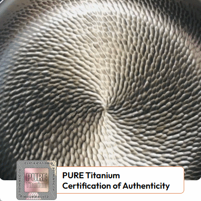 Source supplied pure titanium authenticity animation