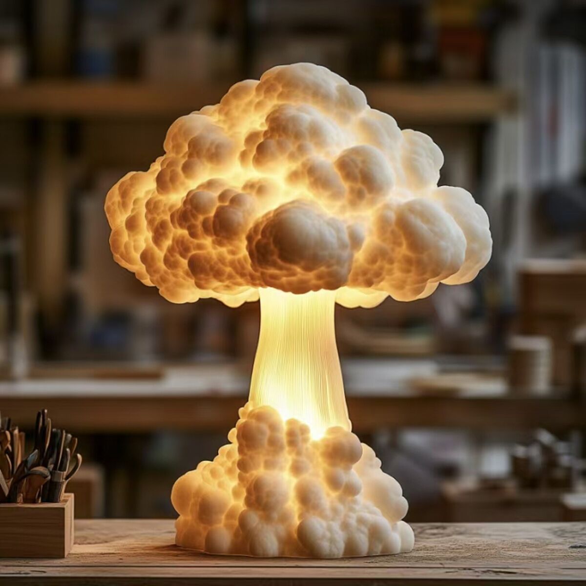 SheremArt Mushroom Cloud Lamp