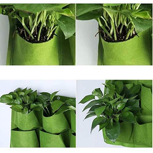 Sacs de plantation suspendus verticaux muraux pour plantes