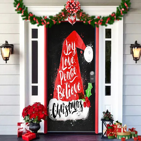 SheremArt™ Habillage de porte de Noël
