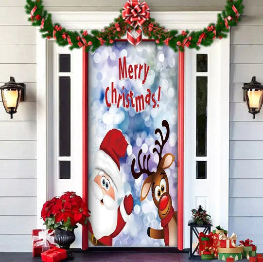 SheremArt™ Habillage de porte de Noël