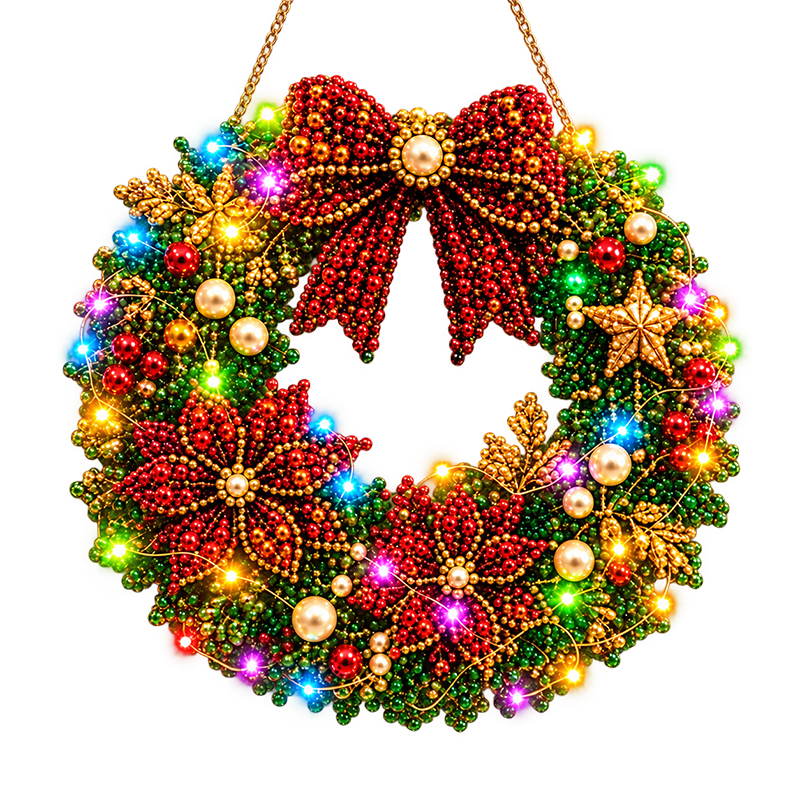 Esslyn Welcome Glow Wreath