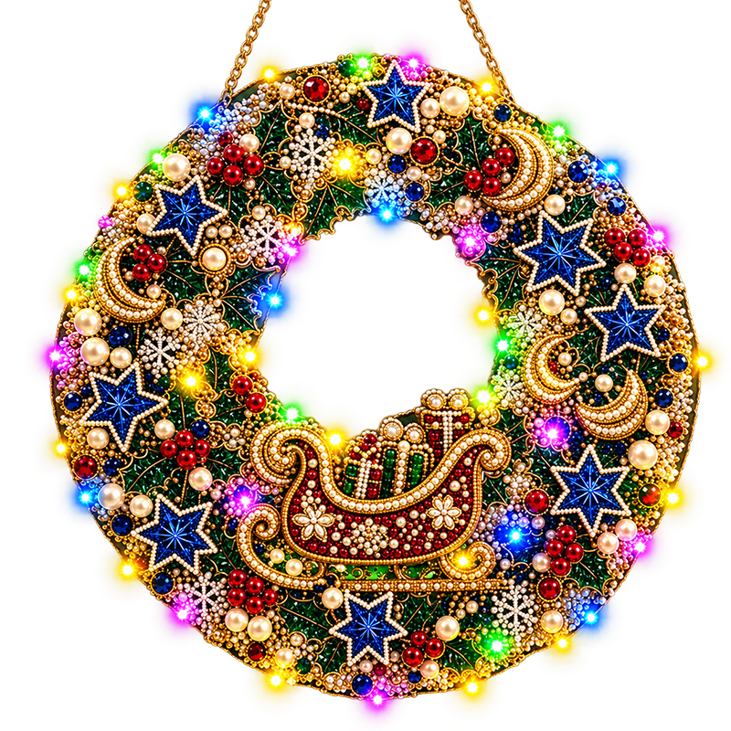 Esslyn Welcome Glow Wreath