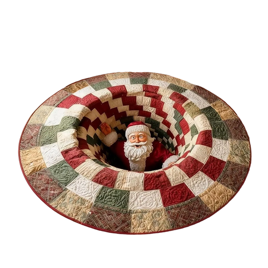 SheremArt 3D Santa Rug
