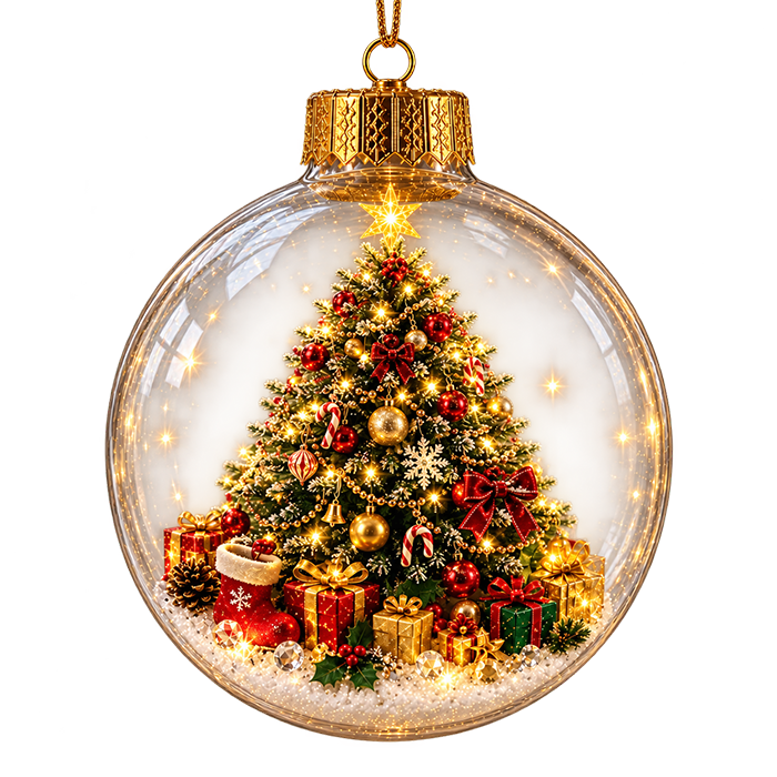 Amoroart Storylight Christmas Ornament