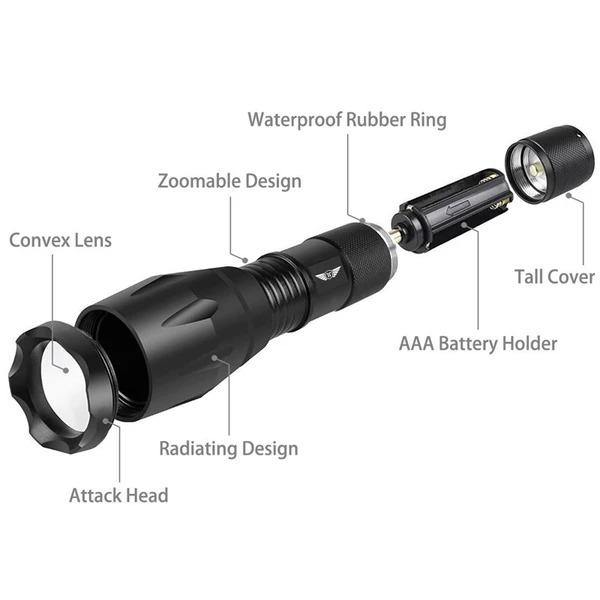 LAMPE DE POCHE TACTIQUE Artemis DX8000
