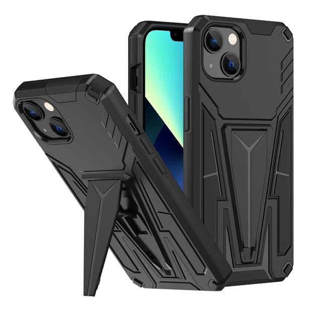 Nouvelle coque de téléphone magnétique pour iPhone 13 avec support d'armure extraordinaire