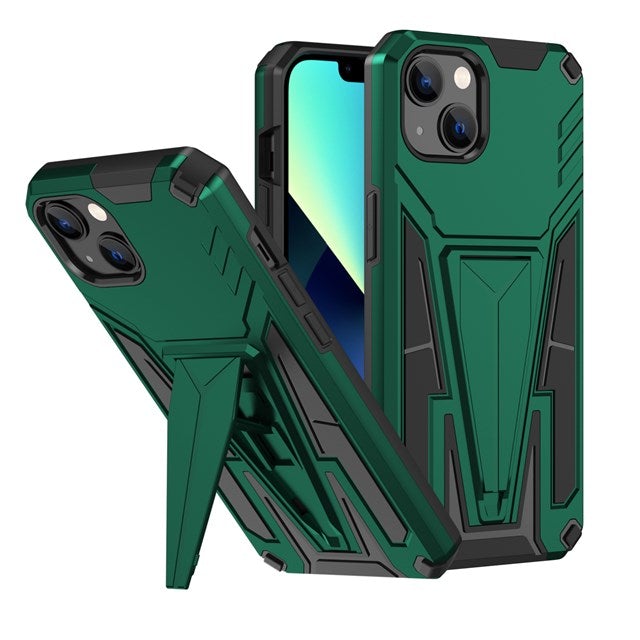 Nouvelle coque de téléphone magnétique pour iPhone 13 avec support d'armure extraordinaire