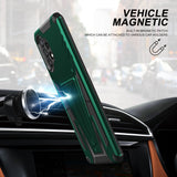 New Extraordinary Armor Bracket Magnetic Phone Case For Samsung A32 5G