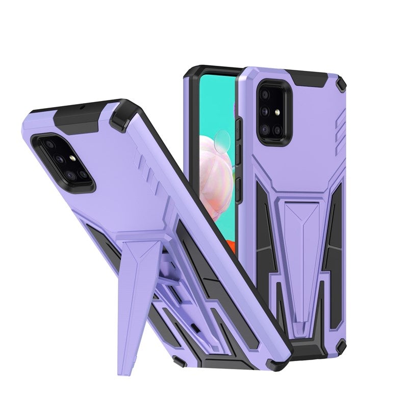 New Extraordinary Armor Bracket Magnetic Phone Case For Samsung A51 4G